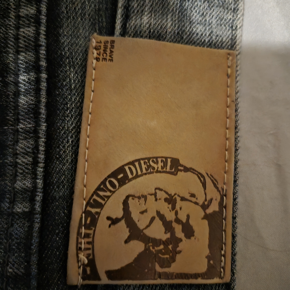 Diesel Men's Blue Jeans Boot Cut 36x32